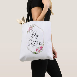 Cute Big Sister Tote Bag