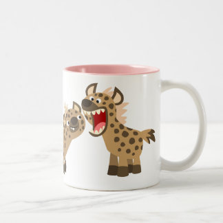 Cute Big-Teethed Cartoon Hyenas Mug