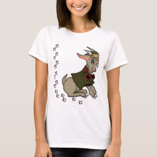 Cute Billy Goat with Bowtie T-Shirt
