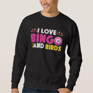 Cute Bingo Design For Casino Game Bingo Lover Sweatshirt