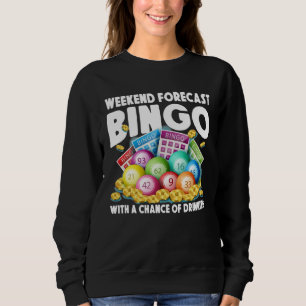 Cute Bingo For Casino Game Bingo 2 Sweatshirt