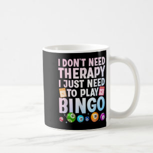 Cute Bingo Novelty For Men Women Bingo Lover Bingo Coffee Mug