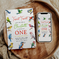 Cute Bird 1st Birthday Party