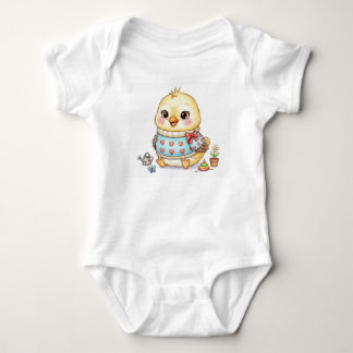 Cute Bird Baby Bodysuit