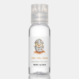 Cute Bird Baby Shower Hand Sanitizer