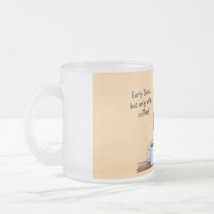 Cute Bird Coffee Mug for Early Birds