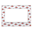 Cute bird flying red airplane cartoon illustration