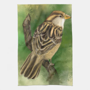 Cute Bird Kitchen Towel