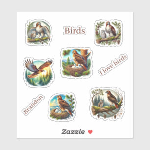 Cute Bird lovers animal Sticker