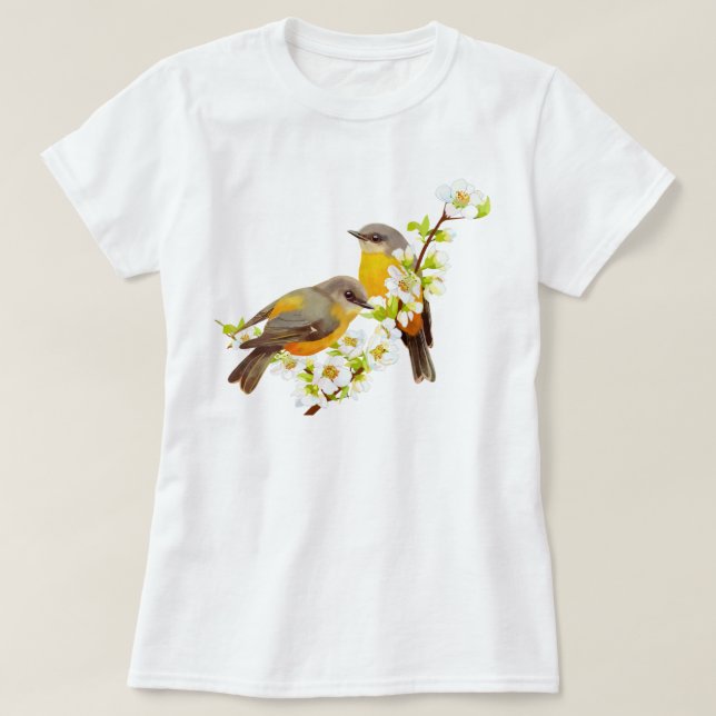 Cute Bird T-Shirt (Design Front)