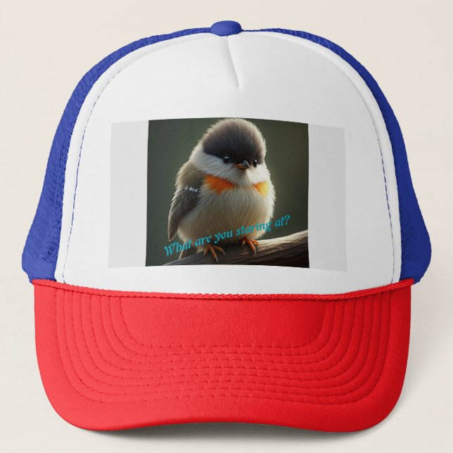 Cute Bird Trucker Hat (Front)