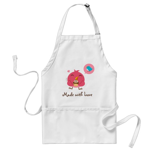 Cute Birdie*Love Apron (Front)