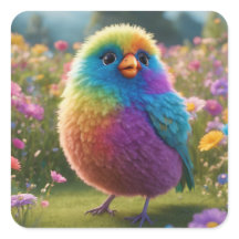 Cute birdie sticker