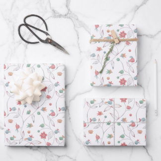 Cute Birdie  Wrapping Paper Sheets