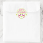 Cute Birdies Baby Shower Envelope Seals Stickers | Zazzle