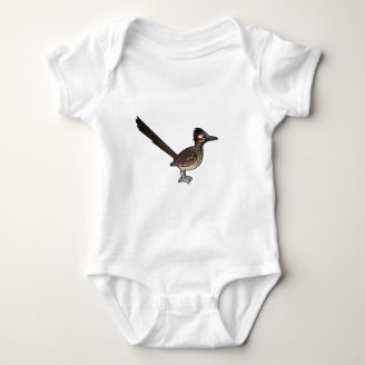 Greater Roadrunner Baby Jersey Bodysuit