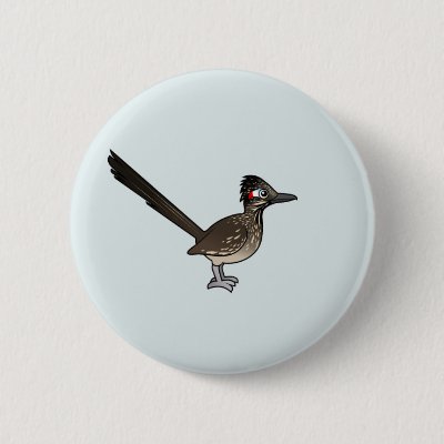 Cute Birdorable Roadrunner Button
