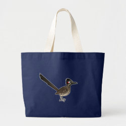 Greater Roadrunner Jumbo Tote Bag