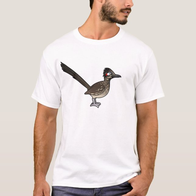 Cute Birdorable Roadrunner T-Shirt (Front)