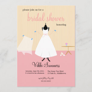 Cute Birds Bridal Shower Invitation