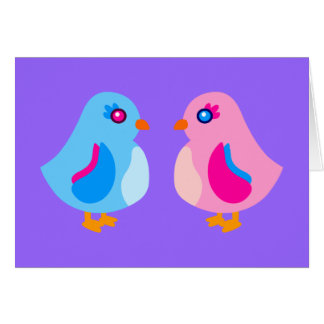 Cute Birds Cards