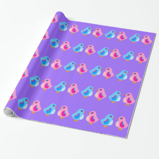 Cute Birds Wrapping Paper