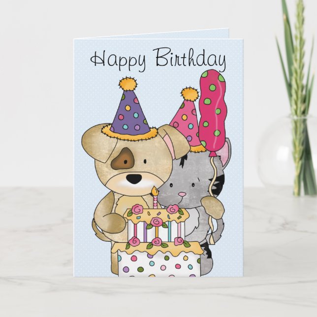 Cute Birthday Card (Front)