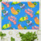 Cute Birthday Lovebird Party Parrots Colorful Blue