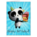 Panda Birthday Card | Zazzle