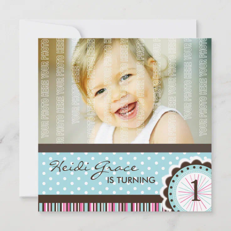 Cute Birthday Party Invitation Zazzle