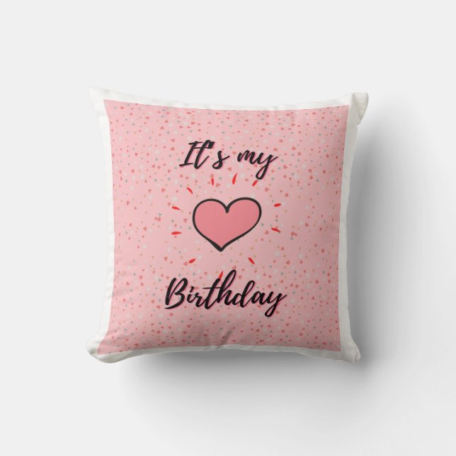 Cute Birthday pillow (Front)