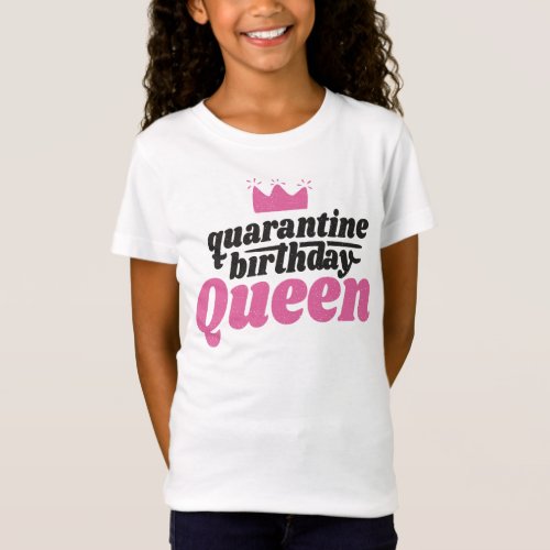 Cute Birthday queen Design T_Shirt