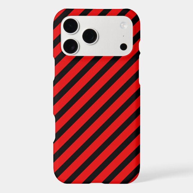 Cute Black And Red Pattern Iphone Case (Back)
