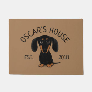 ALAZA Animal Dachshund Dog Animal Area Rug Rugs Non-Slip Floor Mat Doormats Living Dining Room Bedroom Dorm 60 x 39 inches inches Home Decor 