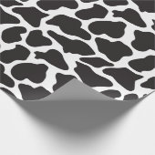 Cute Black and White Cow Print Wrapping Paper | Zazzle
