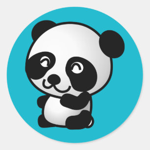 Cute Anime Cartoon Panda Stickers - 83 Results | Zazzle