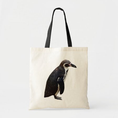 Cute Black And White Humboldt Penguin Bag