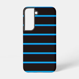 Cute black bluesky stripes samsung galaxy s22 case