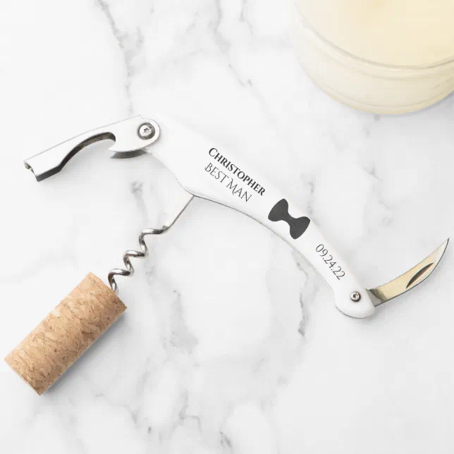 Watermelon & Cherry Bow Tie Corkscrew