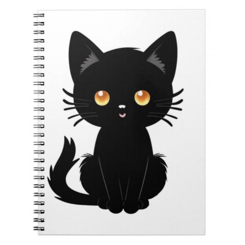Cute Black cat  2 Notebook