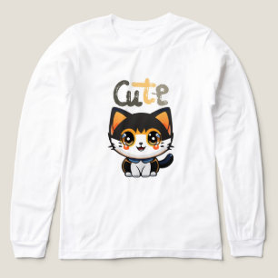 Cute black cat design cats lovers buy now... Tri-Blend shirt