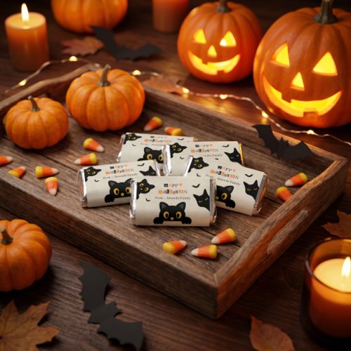 Cute Black Cat Halloween Hershey's Miniatures