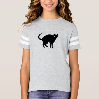 Cute Black Cat Halloween Shirt
