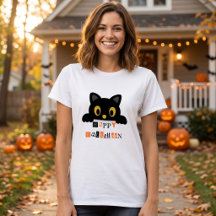 Cute Black Cat Halloween
