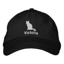 Cute Black Cat Personalized
