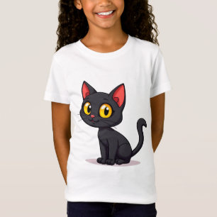 Cute Black cat T-Shirt