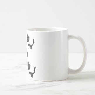 Cute black cats art Mug