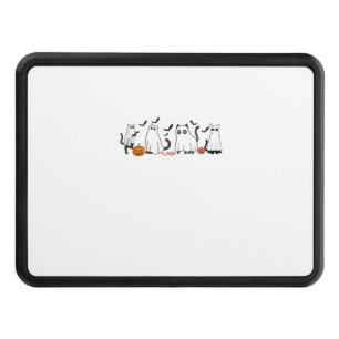 Cute Black Cats in Ghost Costume Women and Men Hal Hitch Cover