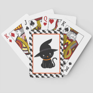 Cute Black Cats Poker Cards