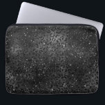 Cute Black Cheetah Leopard Skin Print Animal Laptop Sleeve<br><div class="desc">Do you love animal skin patterns? If the cheetah skin pattern is your favorite, then you must like this cute animal skin pattern design is perfect for you. Get this awesome design for a zookeeper, African wild animal lover, and animal rights activist. Makes a great Christmas, anniversary, thanksgiving, Halloween, graduation,...</div>